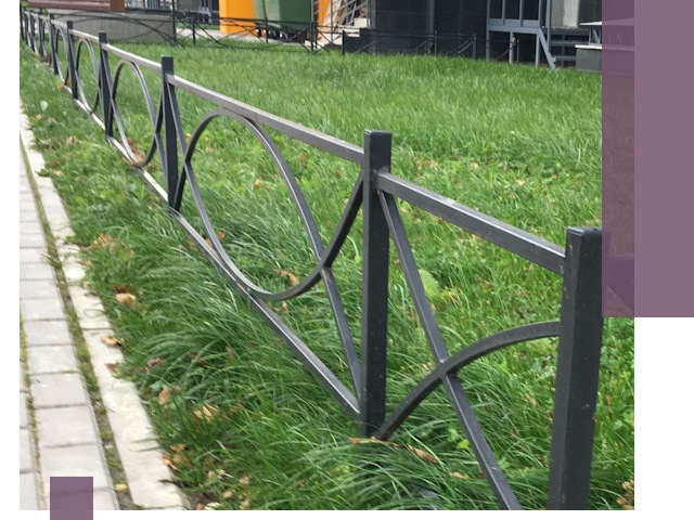Газонные ограждения из металла в Тулуне — монтаж и продажа