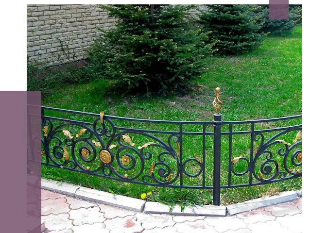 Кованые газонные ограждения в Тулуне от 8039 руб. — ПРОЛЁТ-Тлн