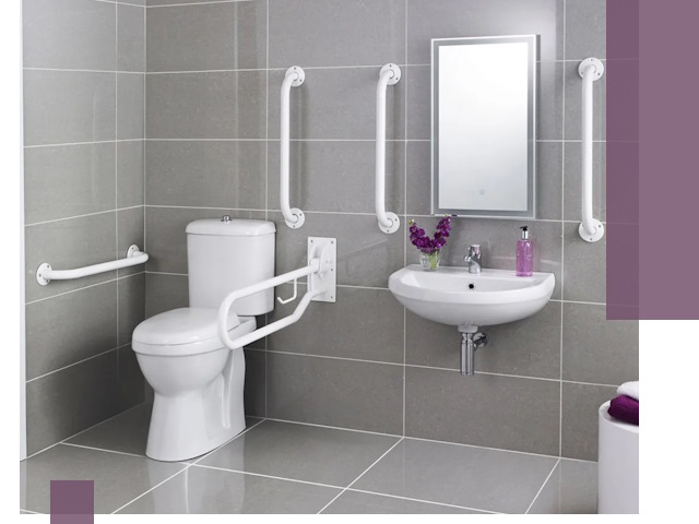 Поручни для санузлов в Тулуне: установка, ремонт и монтаж