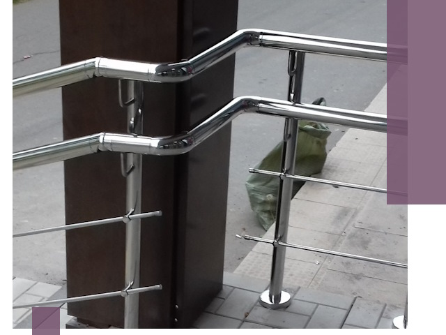 Монтаж поручней из нержавеющей стали в Тулуне качественно и быстро